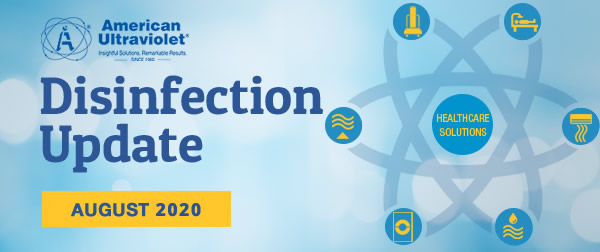 Disinfection Update - August 2020