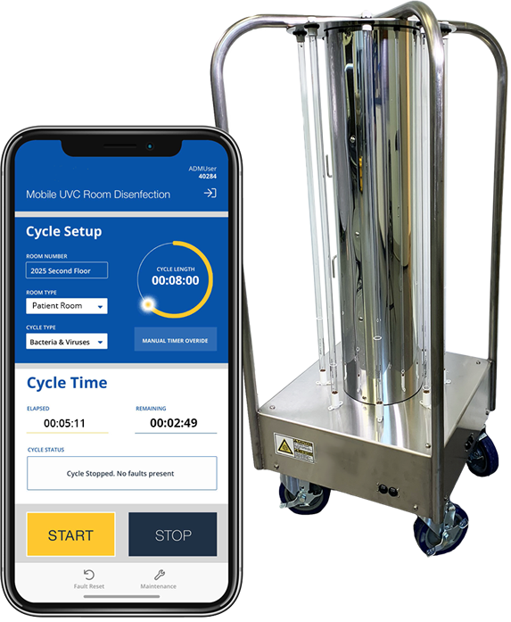 Mobile Room Solution (MRS) UVC Fleet