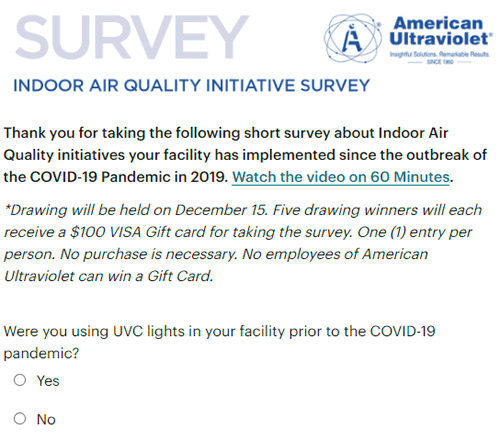 IAQ survey
