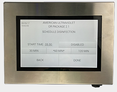 10 inch touchscreen controller